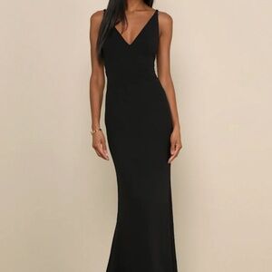 Lulus Melora Black Sleeveless Maxi Dress - Size M